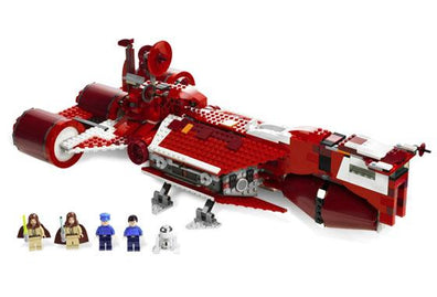 LEGO Set-Republic Cruiser (Limited Edition - with R2-R7)-Star Wars / Star Wars Episode 1-7665-1-Creative Brick Builders